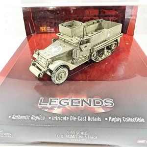 New Corgi Legends U.S. M3A1 Half Track HC60403 Diecast Model 1/50 Scale